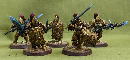 Custodian Guard Squad painted - Adeptus Custodes - Warhammer 40K #1OJ