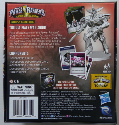 Cyclopsis Deluxe Figure - Power rangers: Heros of the grid - Board Game #2E3
