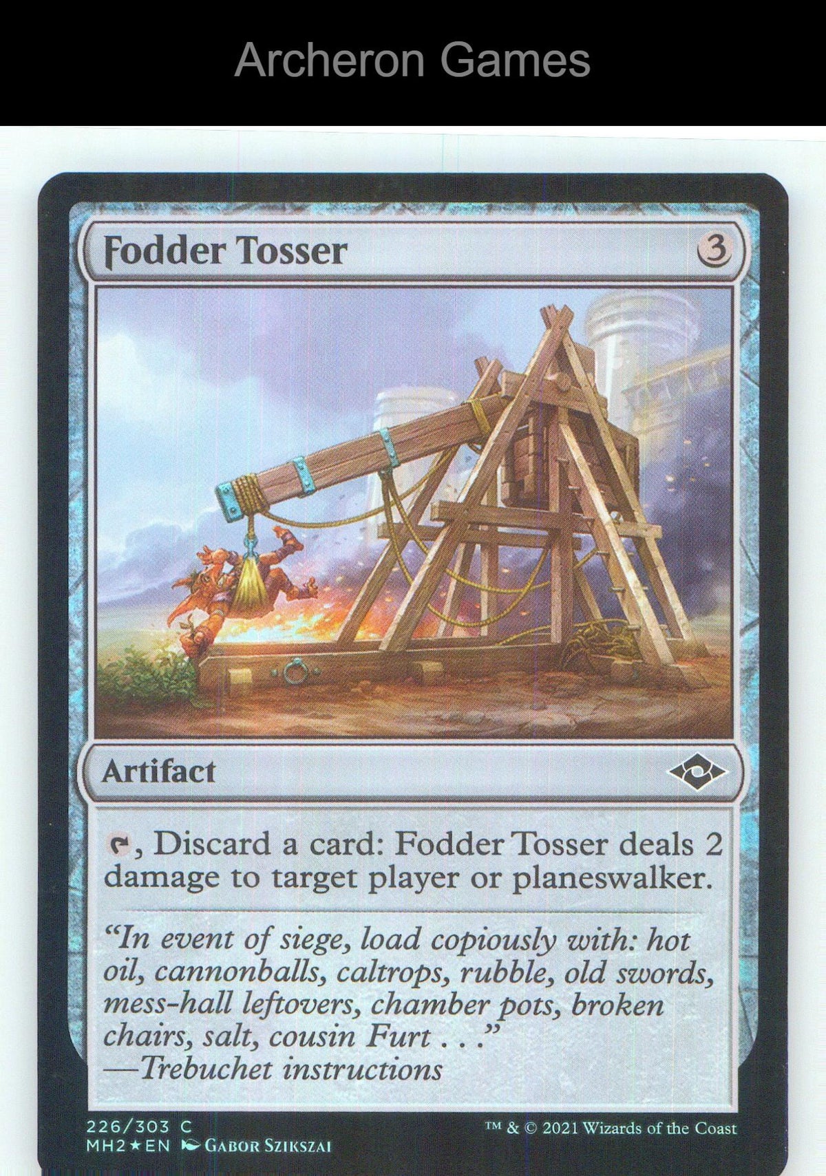 Fodder Tosser MH2 226 C MTG Card NM/EX+ Foil