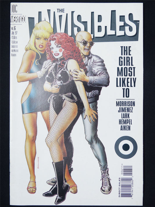 The INVISIBLES #6 - DC Vertigo Comic #14J