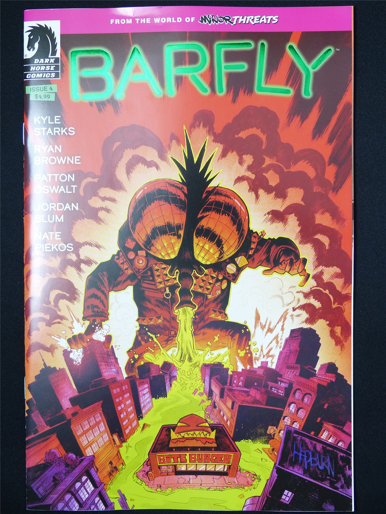 From the World of Minor Threats: BARFLY #4 Foil - Dec 2024 Dark Horse Comic #65T