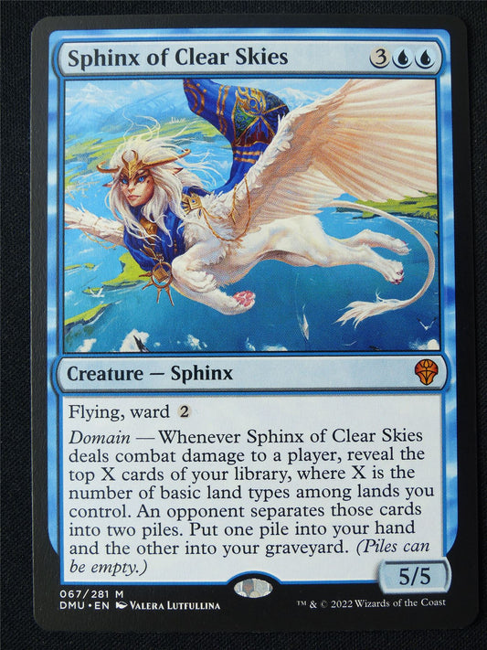 Sphinx of Clear Skies - DMU - Mtg Card #2E9