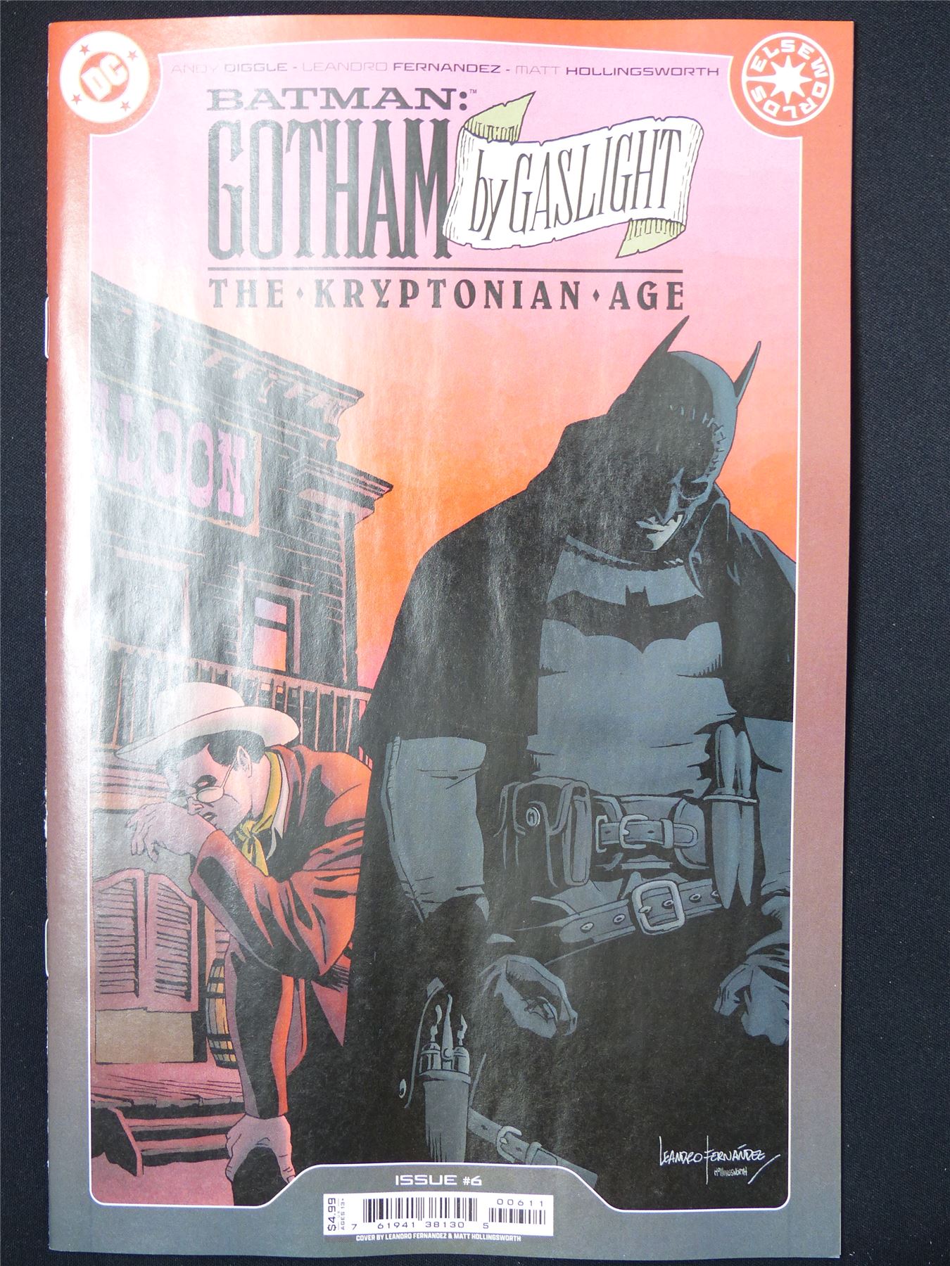 BATMAN: Gotham by Gaslight: The Krypton Age #6 - B&B Jan 2025 DC Comic #3U5