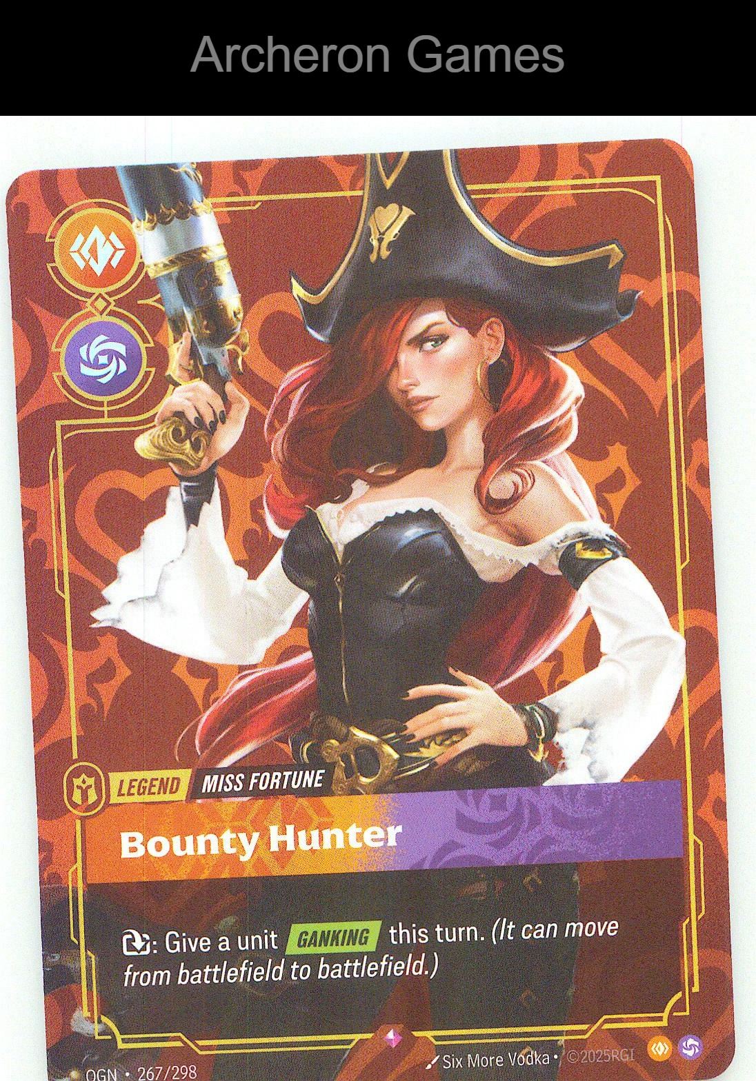 Miss Fortune - Bounty Hunter OGN 267/298 R Origins Riftbound Card