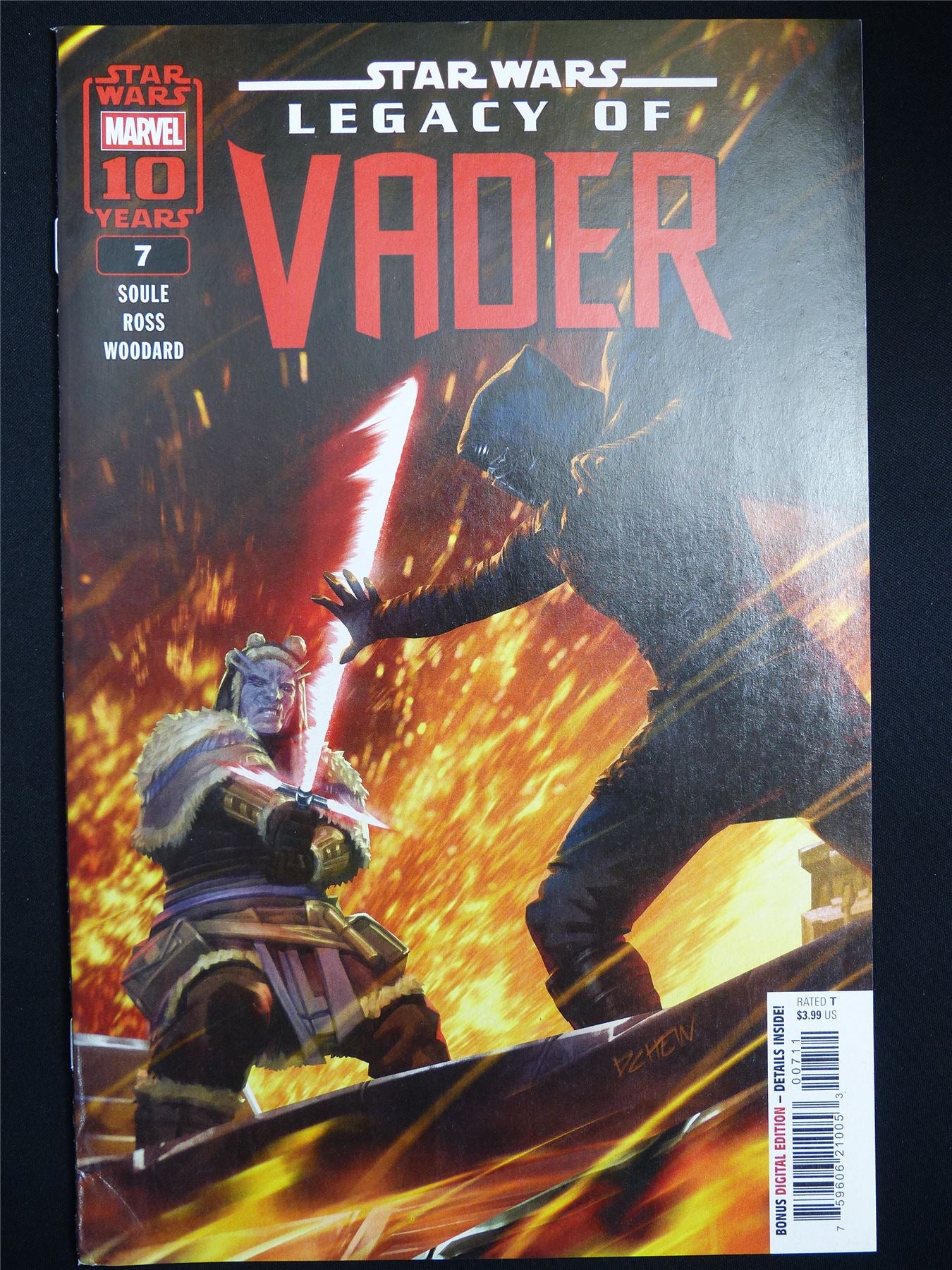 STAR Wars: Legacy of Vader #7 Cvr A - Marvel Comic #3Z3