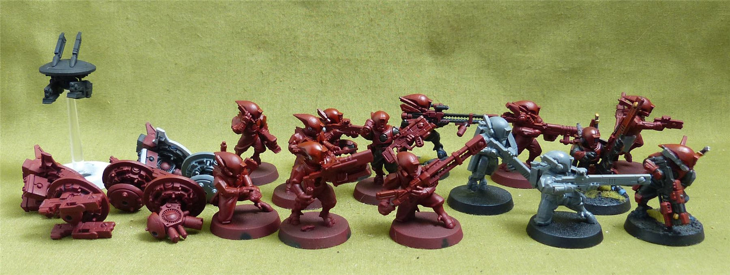 Pathfinder drone and Firewarrior extras - Tau Empire - Warhammer 40K #F7