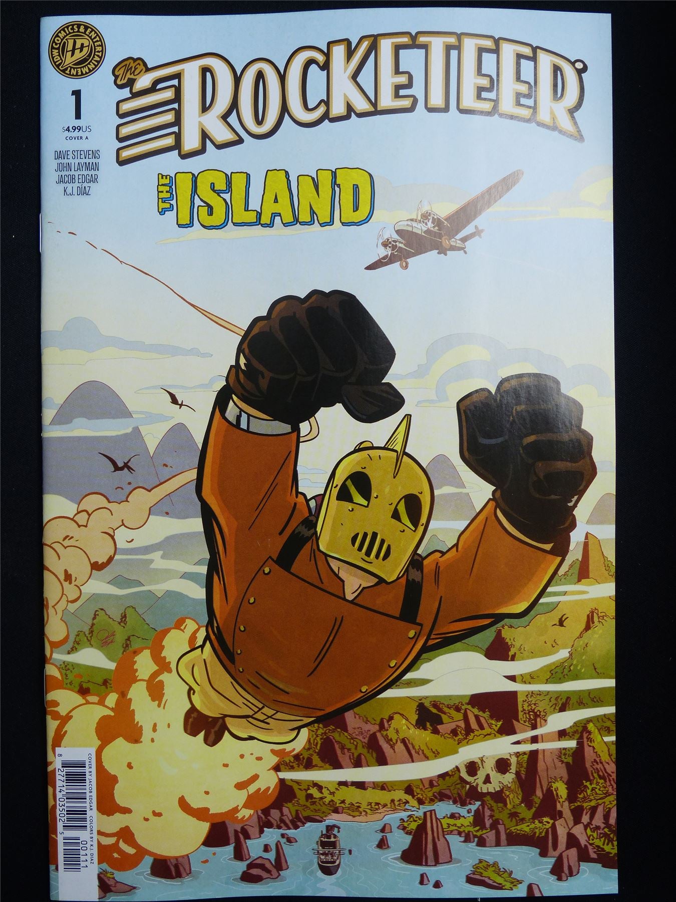 ROCKETEER: The Island #1 - B&B Feb 2026 ID Comic #2XL