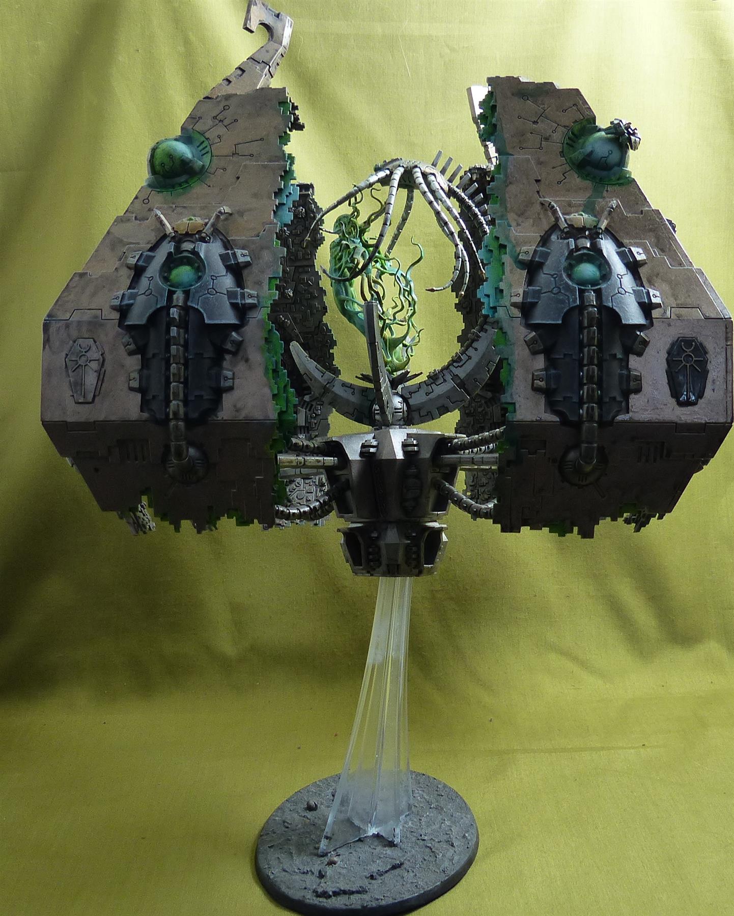 Tesseract Vault painted - Necrons - Warhammer 40K #1PR