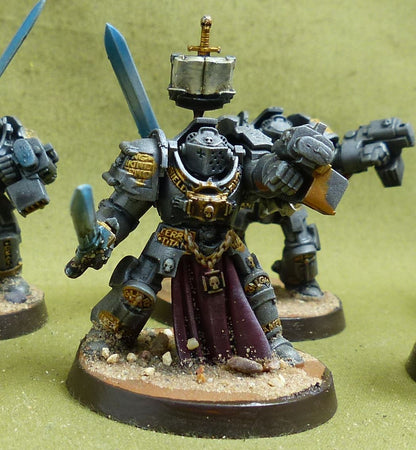 Paladins painted - Grey Knights - Warhammer 40K #5S5