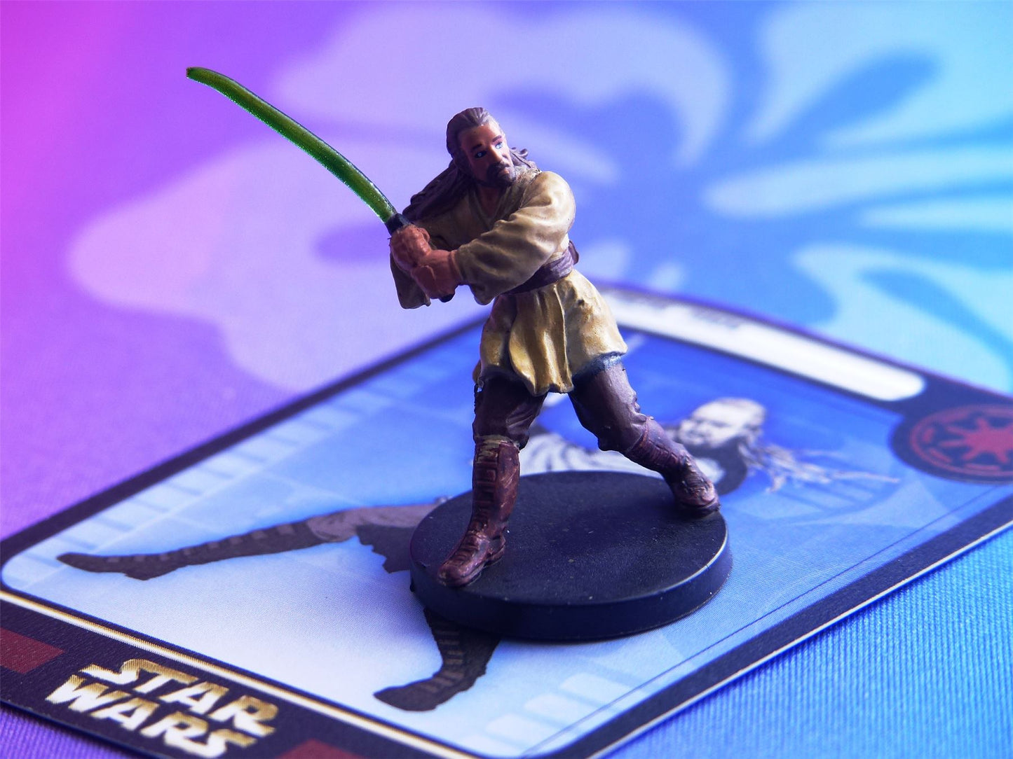 Qui-Gon Jinn 23/60 - Star Wars Miniatures Game