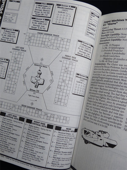 Silent Death: Operation Dry Dock Miniatures Sourcebook - I.C.E. Booklet #2QQ
