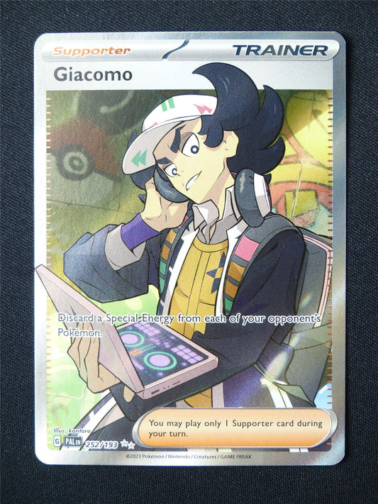 Giacomo 252/193 Textured Holo - Pokemon Card #5TY