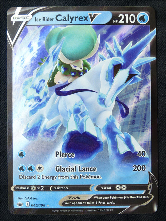 Ice Rider Calyrex V 045/198 Holo - Pokemon Card #1EM