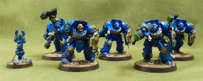 Terminator Assault Squad painted - Space Marines - Warhammer 40K #6TJ