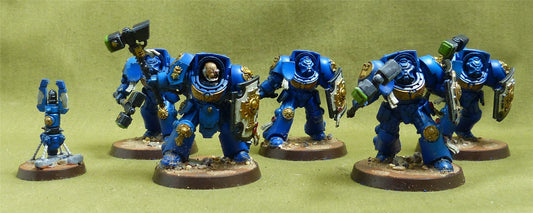 Terminator Assault Squad painted - Space Marines - Warhammer 40K #6TJ