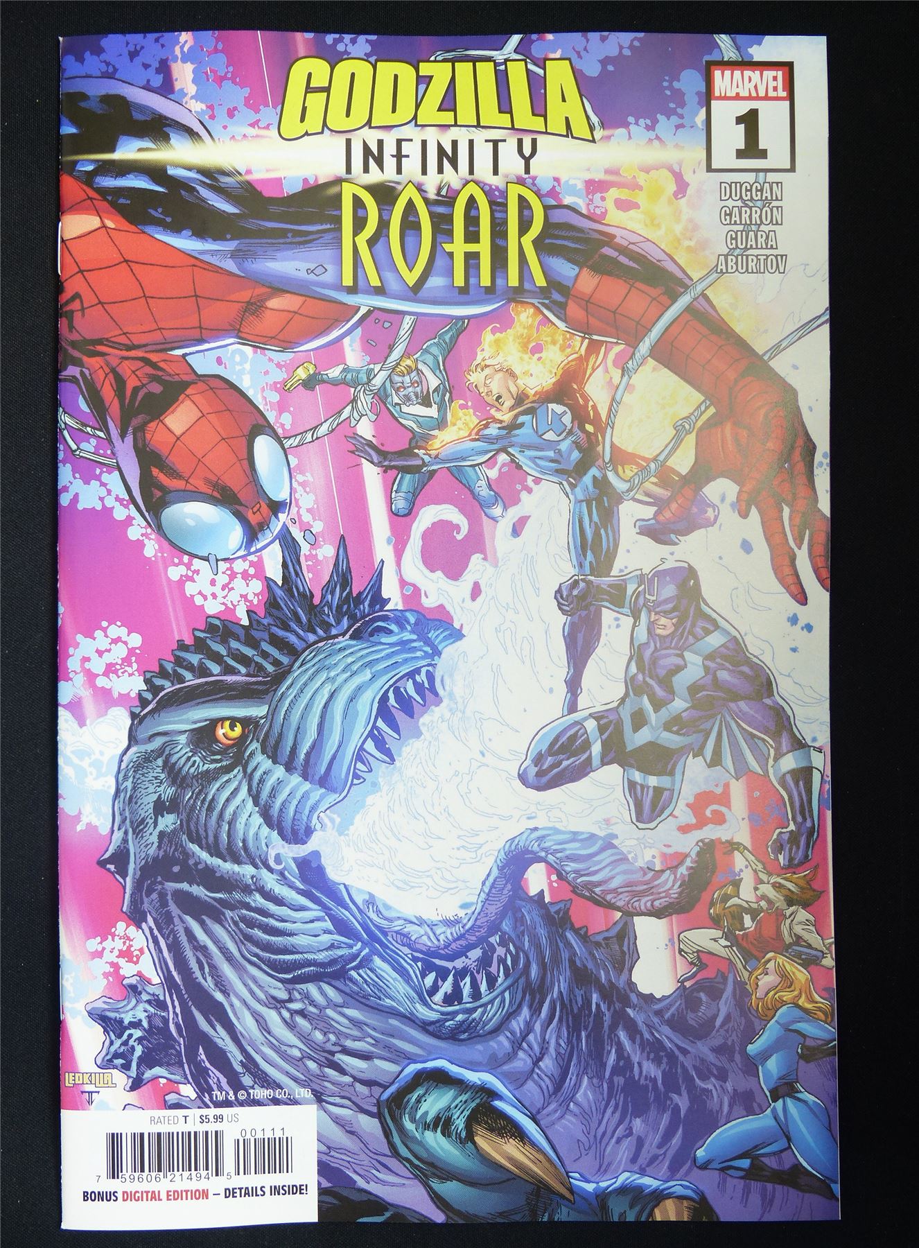 GODZILLA: Infinity Roar #1 - B&B Apr 2026 Marvel Comic #1UZ