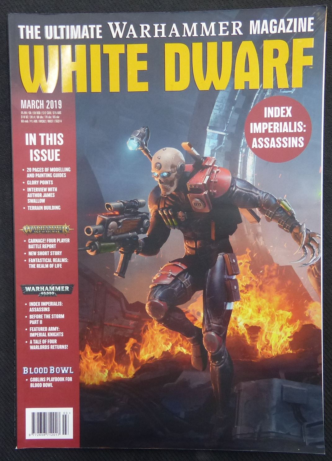 White Dwarf March 2019 - Warhammer AoS 40k #36X