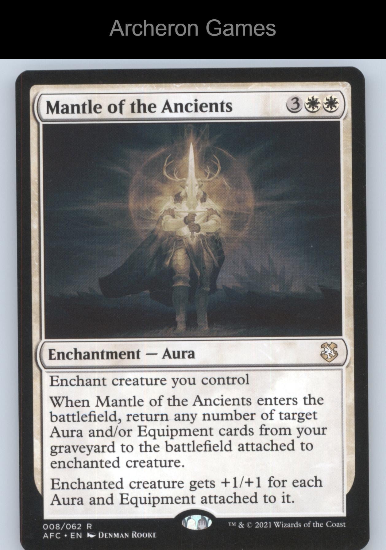 Mantle of the Ancients 8 MTG Card Commander: Adventures in the Forgotten Realms