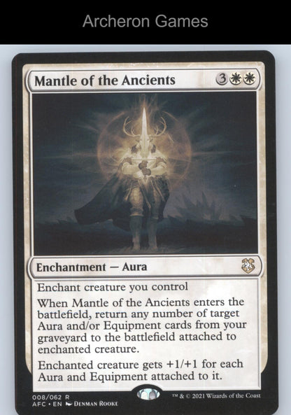 Mantle of the Ancients 8 MTG Card Commander: Adventures in the Forgotten Realms