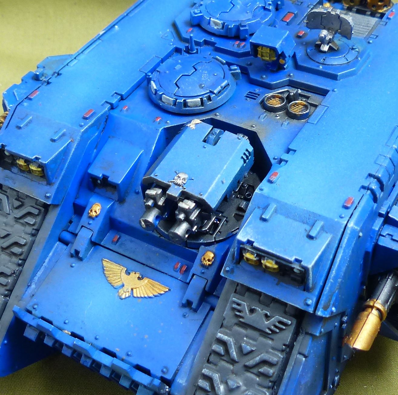 Land Raider painted - Space Marines - Warhammer 40K #6XN