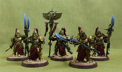 Custodian Wardens painted - Adeptus Custodes - Warhmmaer 40K #1OU