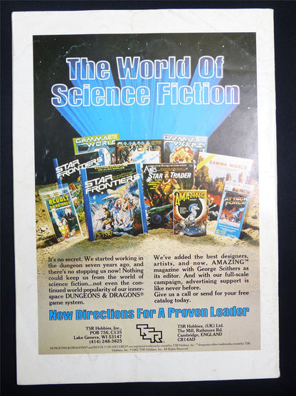 Vintage White Dwarf #43 OOP - Warhammer Magazine #L2