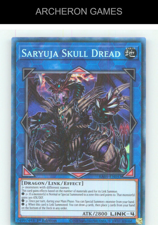 Saryuja Skull Dread (Collector's Rare) Collector's Rare YUGIOH Card 1st Edition