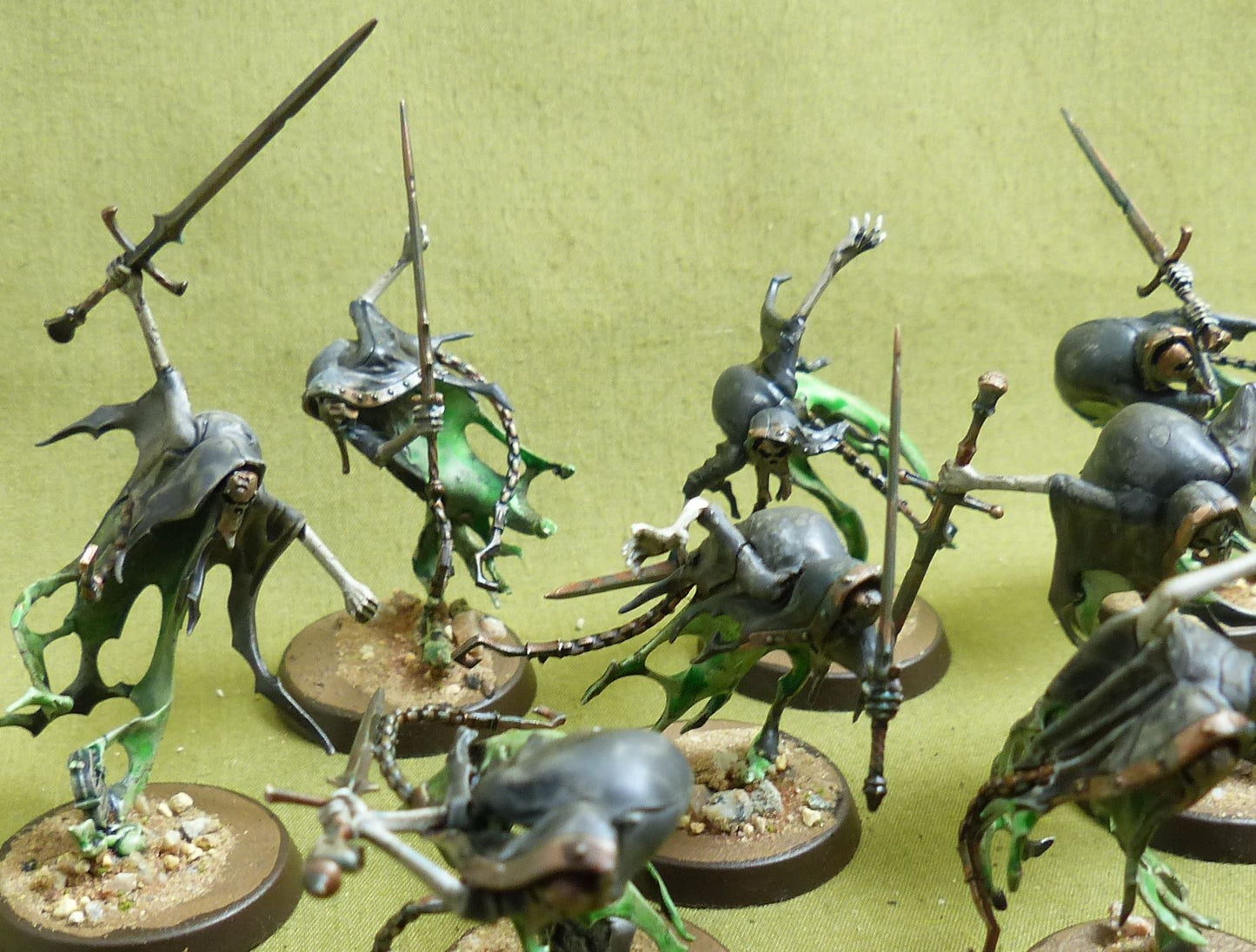 Bladegheist Revenants painted - Nighthaunt - Warhammer AoS #4XX