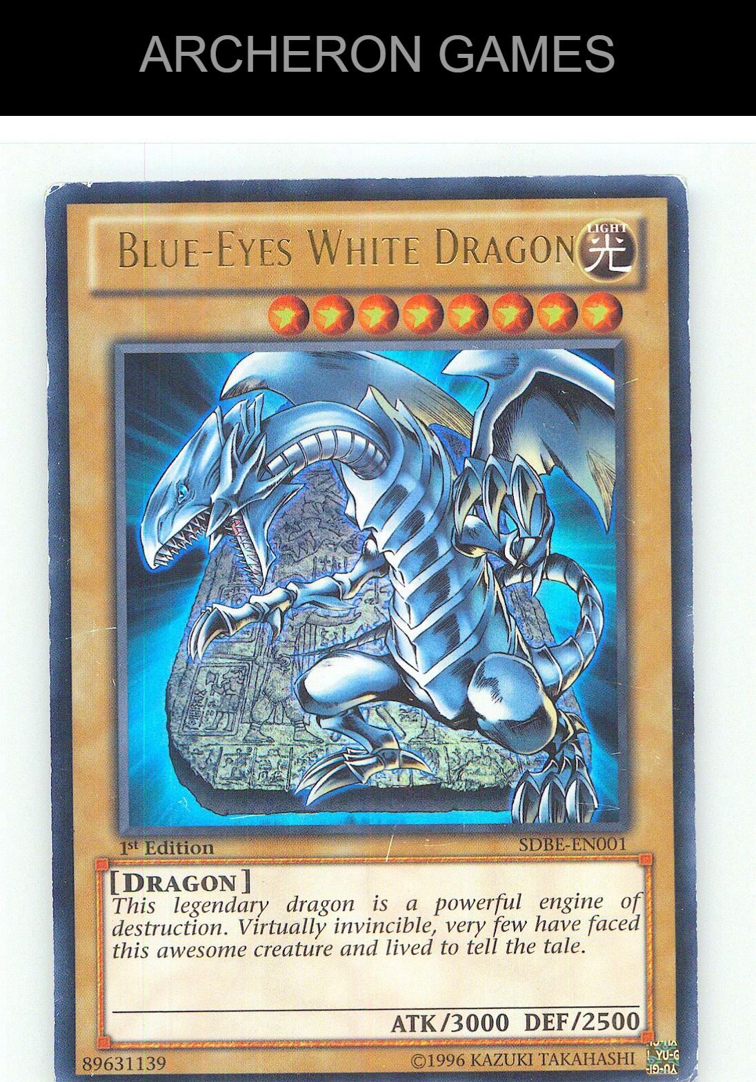 Blue-Eyes White Dragon Ultra Rare YUGIOH Card Unlimited