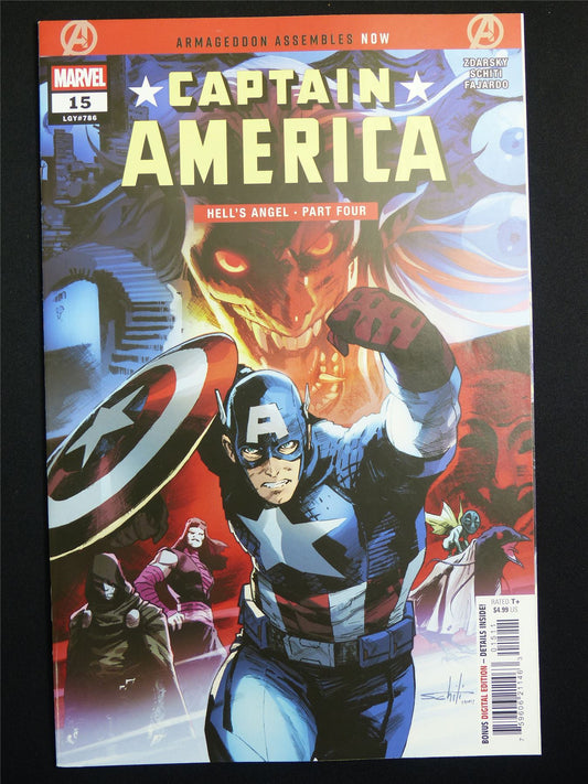 CAPTAIN America #15 Cvr A - Marvel Comic #4EJ