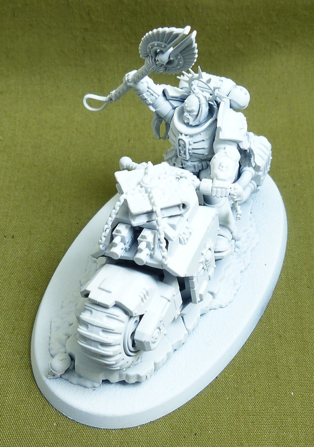 Chaplain on Bike - Space Marines - Warhammer 40K #4C0