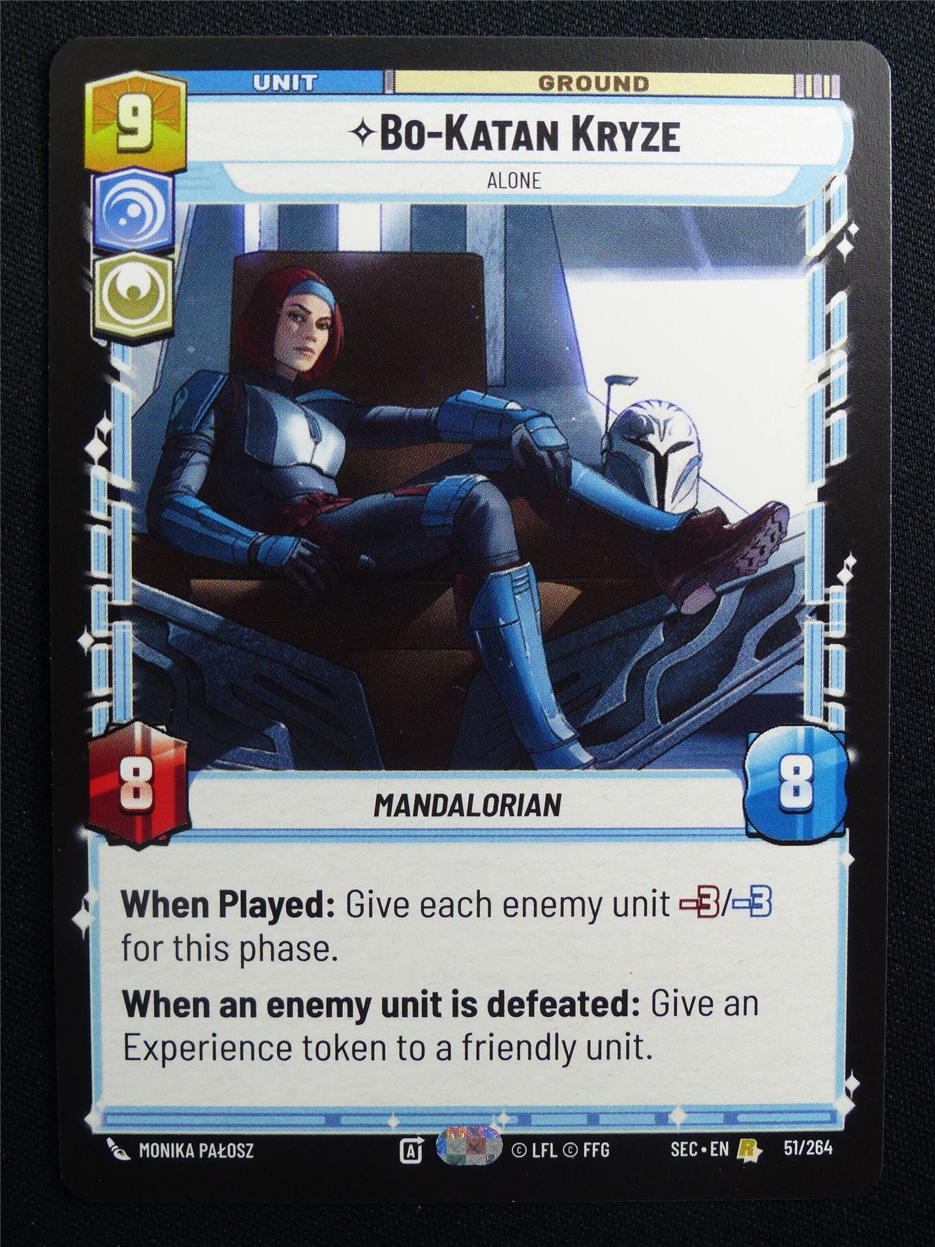 Bo-Katan Kryze 51/264 - Star Wars Unlimited Card #9T
