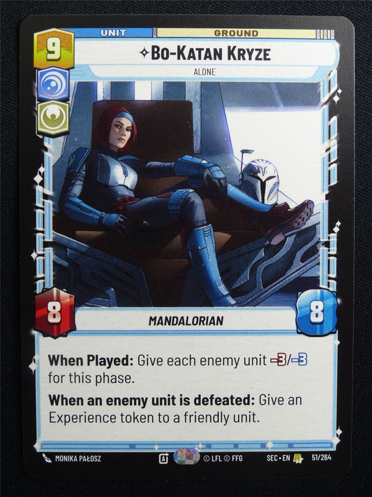 Bo-Katan Kryze 51/264 - Star Wars Unlimited Card #9T
