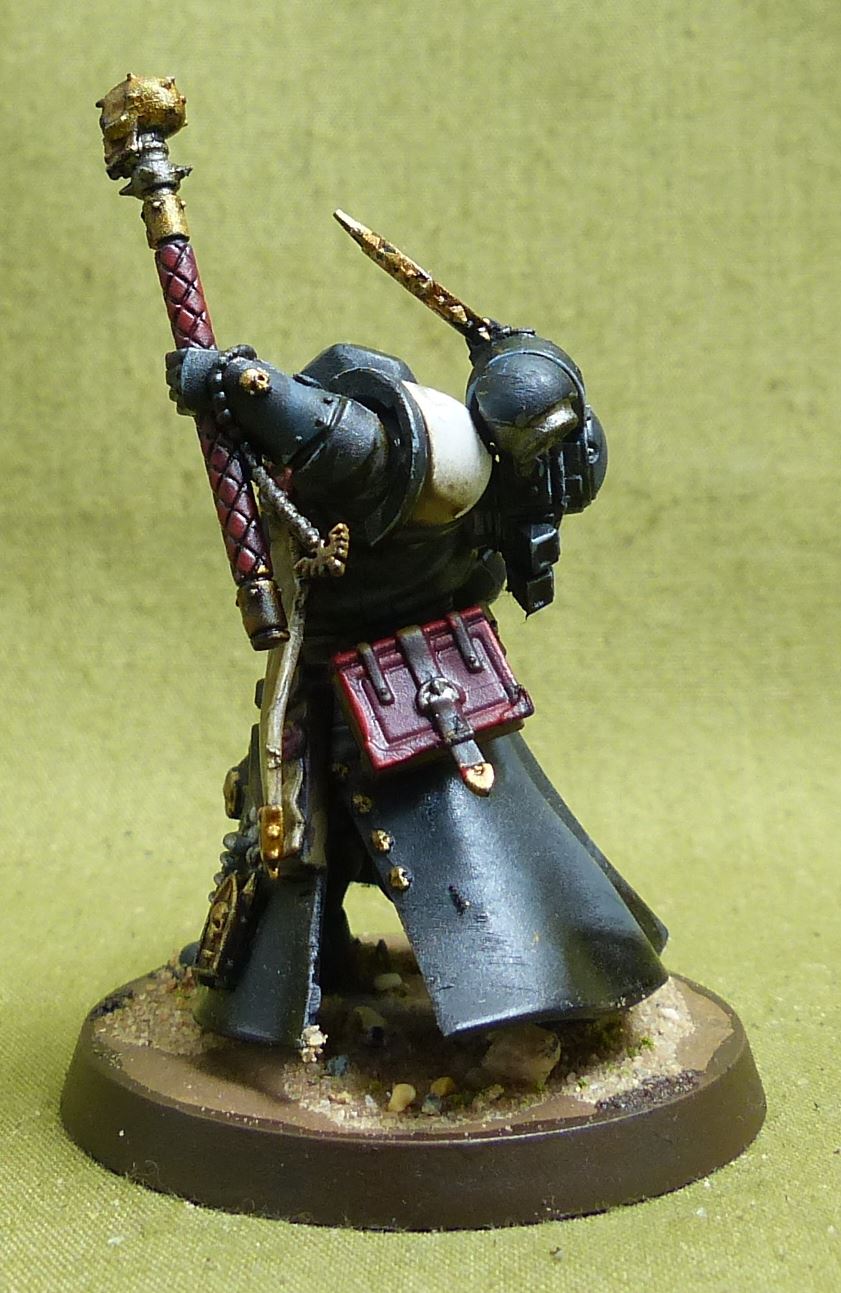 Chaplain painted - Blood Angels - Warhammer 40K #3ZD