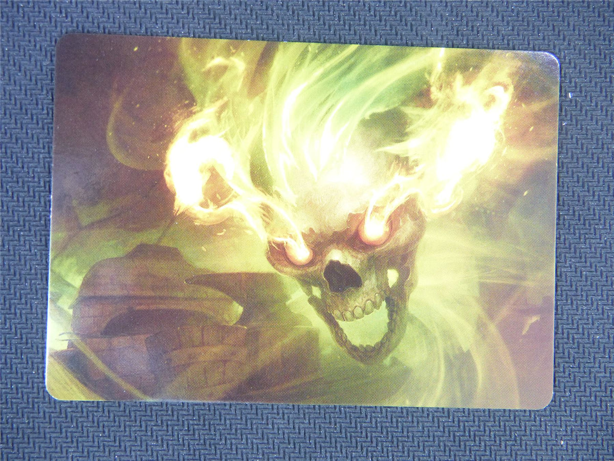 Flameskull Art Card #14 - Adventures in the Forgotten Realms Art Series - Mtg Card #3ER