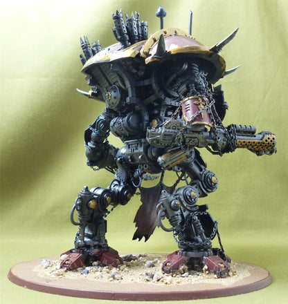 Chaos Knight with Flamer and Claw painted - Chaos Knights - Warhammer 40K #7UR