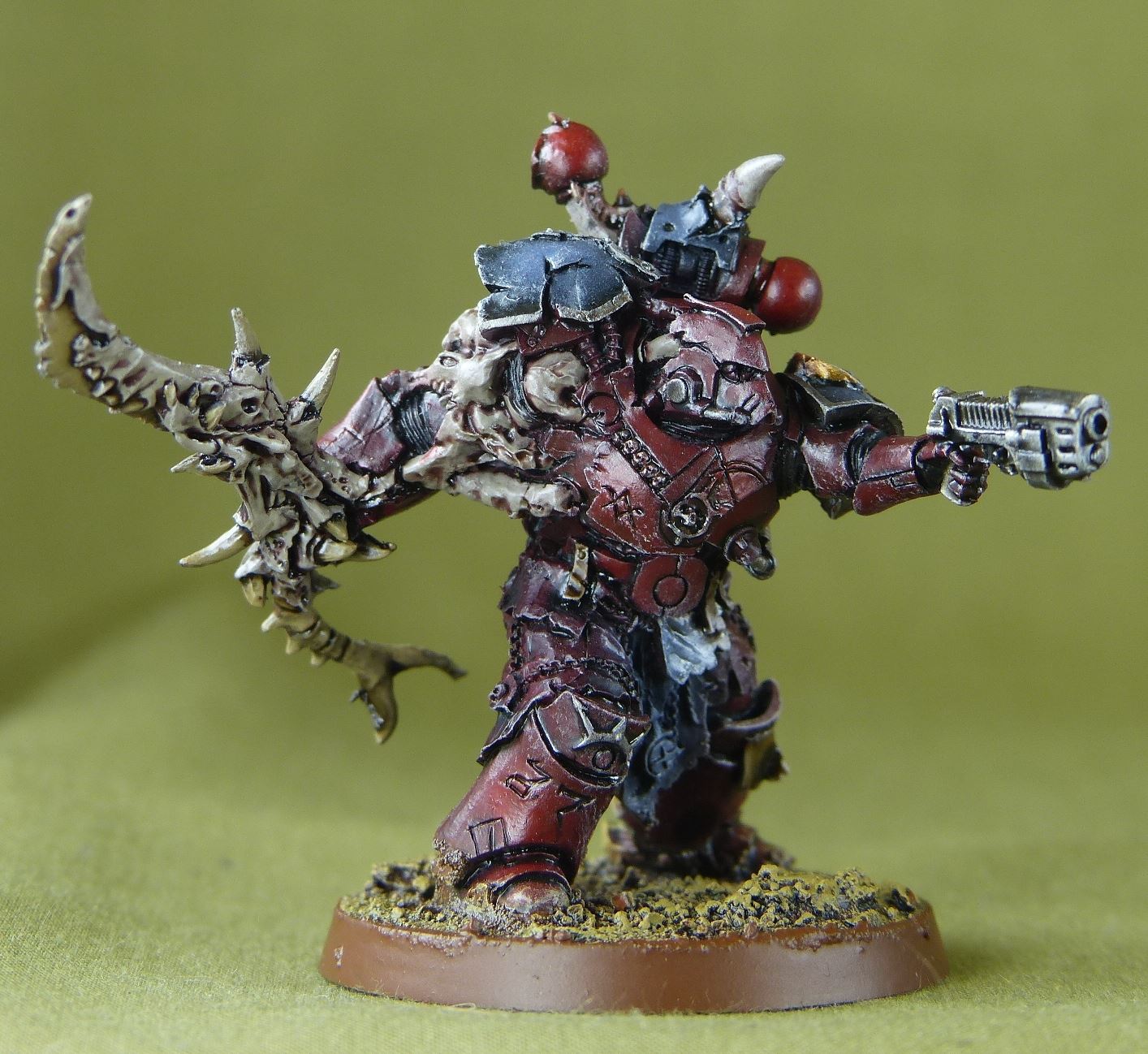 Zardu Layak And Blade Slaves - Forge World - Word Bearers - Painted - Horus Heresy - Warhammer #2P2