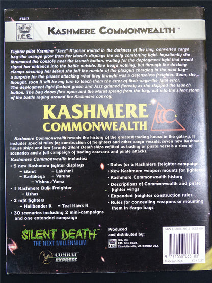 Silent Death: Kashmere Commonwealth Miniatures Sourcebook - I.C.E. Booklet #2QR