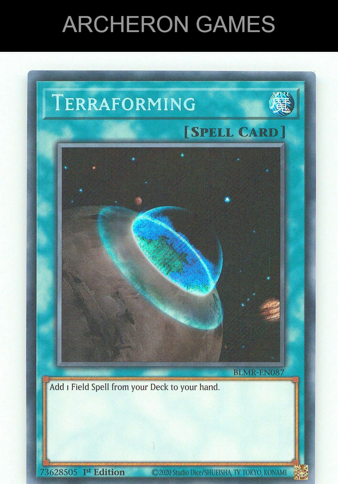 Terraforming SEC YUGIOH Card