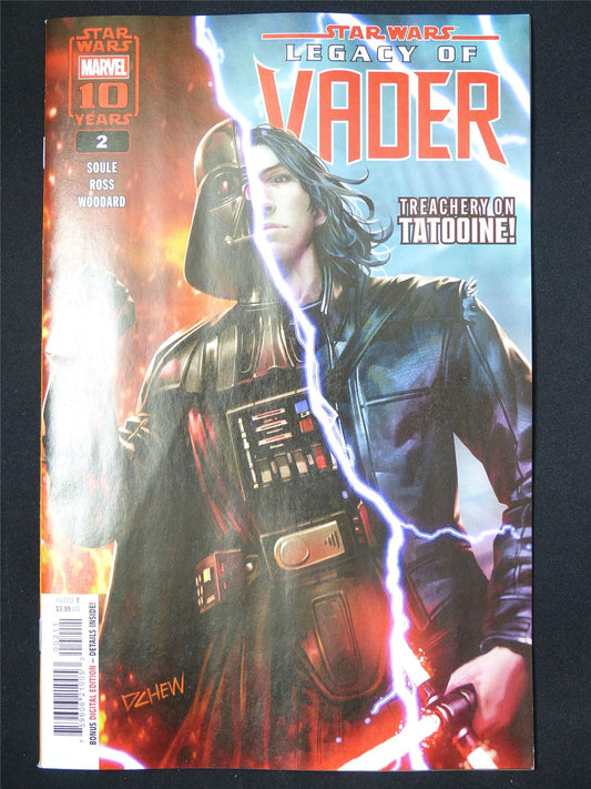 STAR Wars: Legacy of Vader #2 - B&B May 2025 Marvel Comic #YR