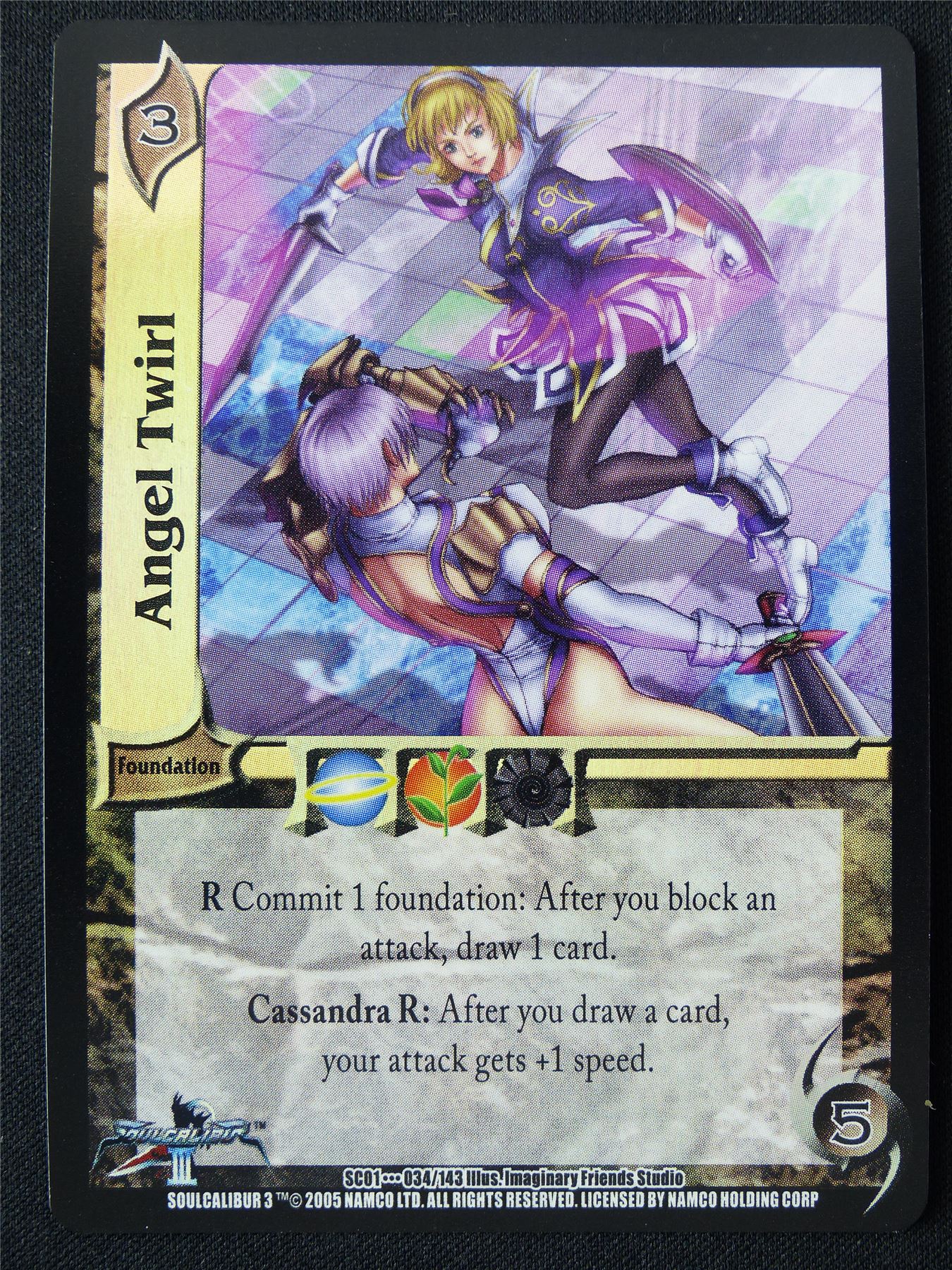 Angel Twirl Foil SC01 034/143 - UFS Card #2HJ