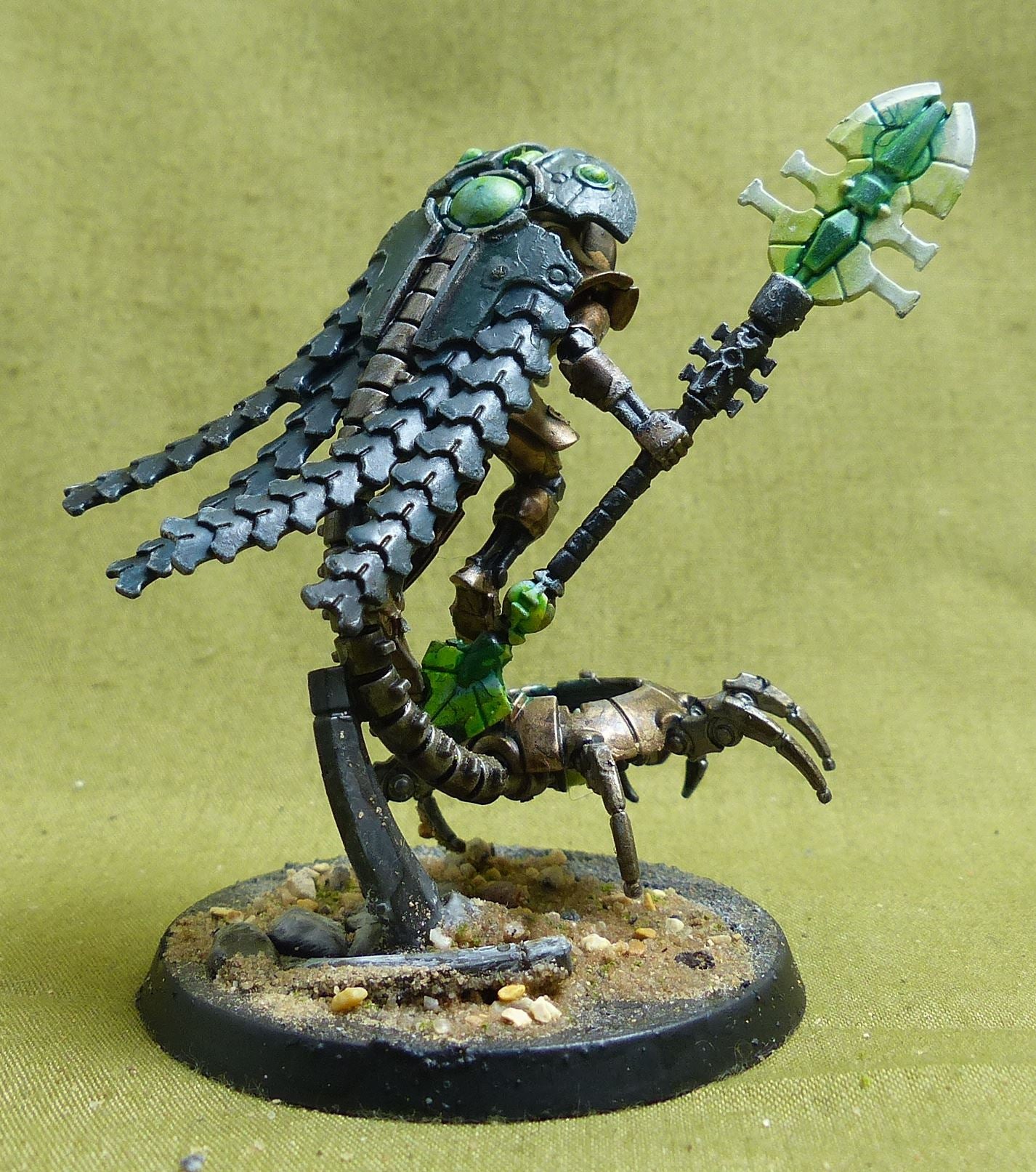 Cryptek painted - Necrons - Warhammer 40K #1Q1