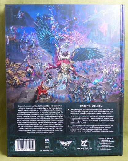 Thousand Sons Codex Hardback - Warhammer 40K #5X