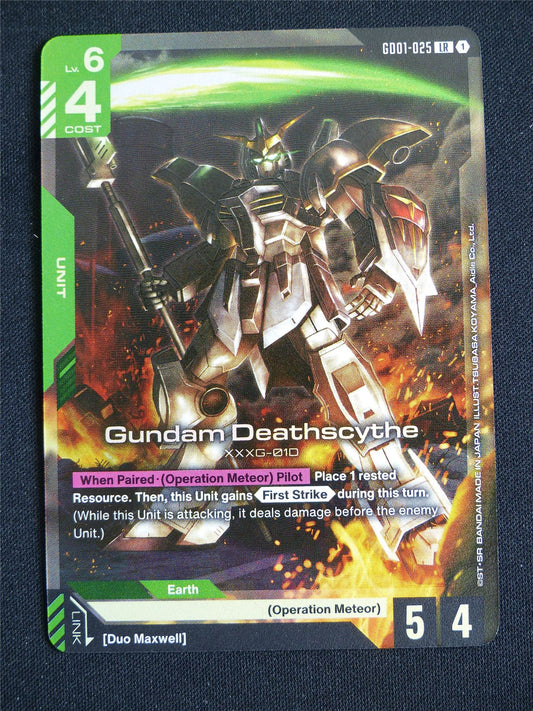 Gundam Deathscythe GD01-025 LR - Gundam Card #5F2