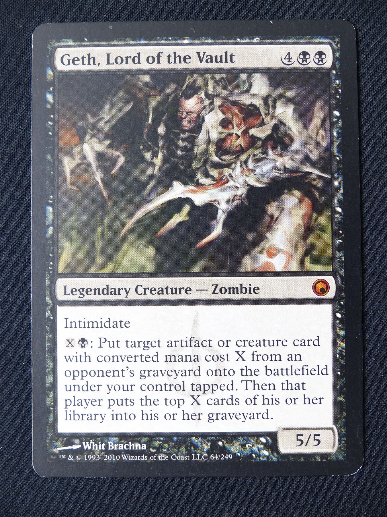 Geth Lord of the Vault - SOM - Mtg Card #311