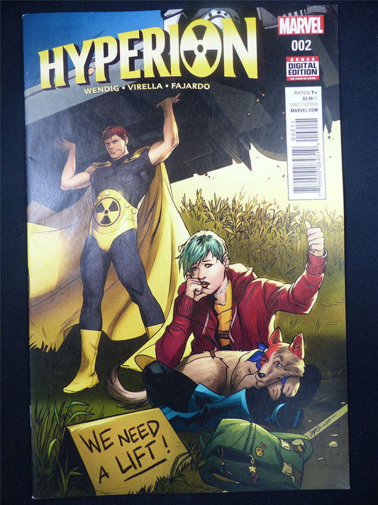 HYPERION #2 - Marvel Comic #KB