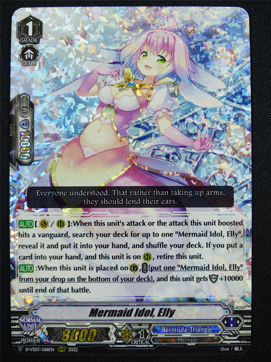 Mermaid Idol Elly D-VS03 RRR - Vanguard Card #25X