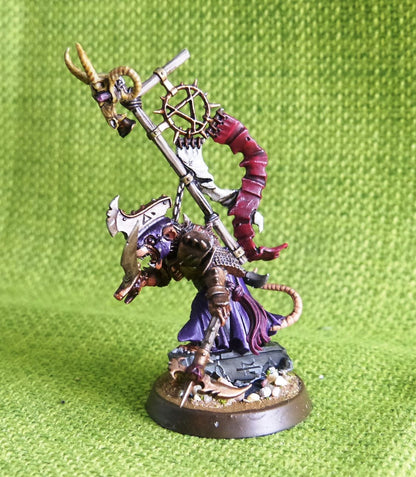 Skaven - Warlord - Painted - Warhammer AoS 40k #FH