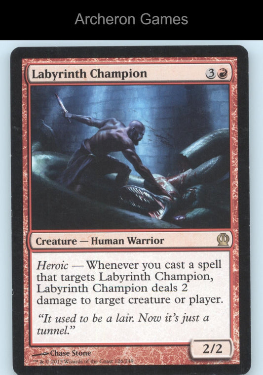 Labyrinth Champion 126 R MTG Card Theros