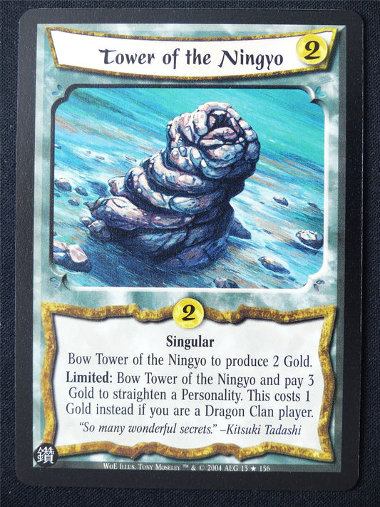 Tower of the Ningyo - WoE - Legend of the Five Rings L5R Card #UC